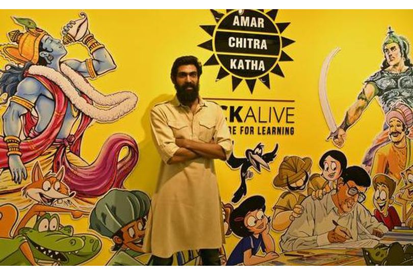 Rana Daggubati marks the 55th anniversary of Amar Chitra Katha